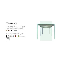 Gazebo su misura: creiamo il tuo spazio all'aperto perfetto!