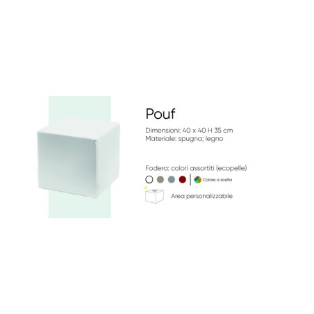Pouf unici per te! Personalizza il tuo comfort e stile.