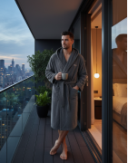 Linea Bagno di Lusso - Accappatoi e Biancheria Artigianale Personalizzabile